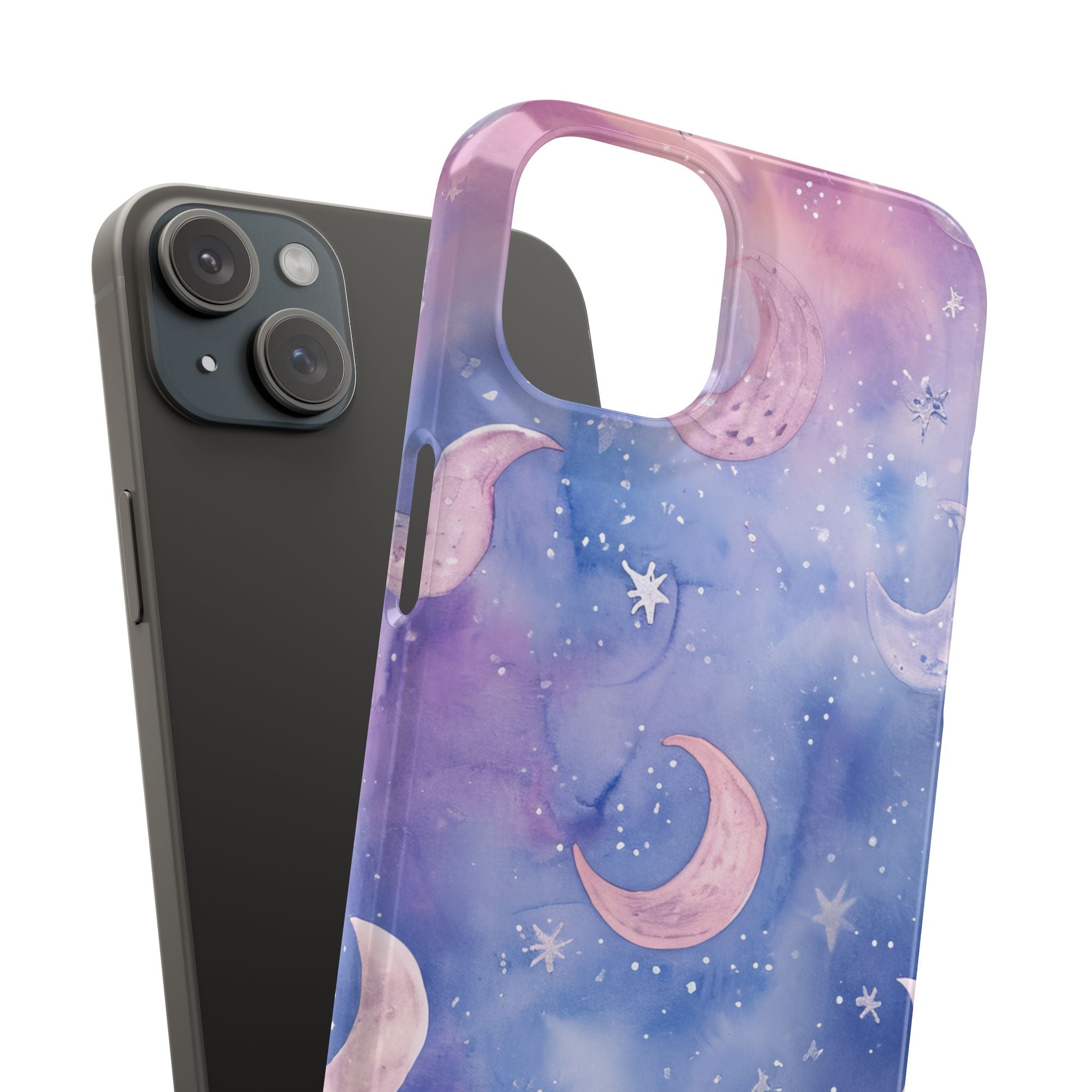 Celestial Dreamscape - Slim iPhone 15 Phone Case