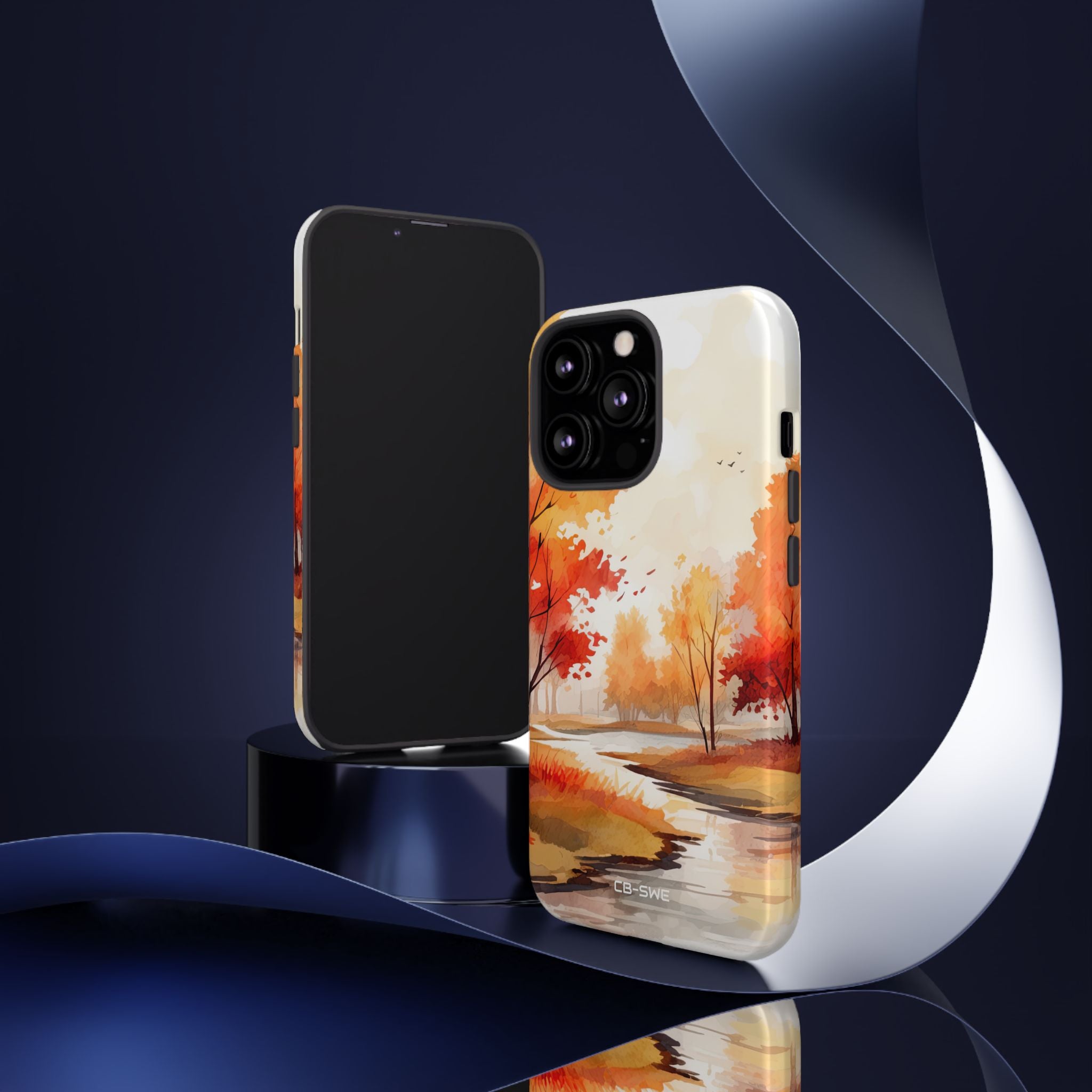 Autumn Leaves Dance - iPhone Case