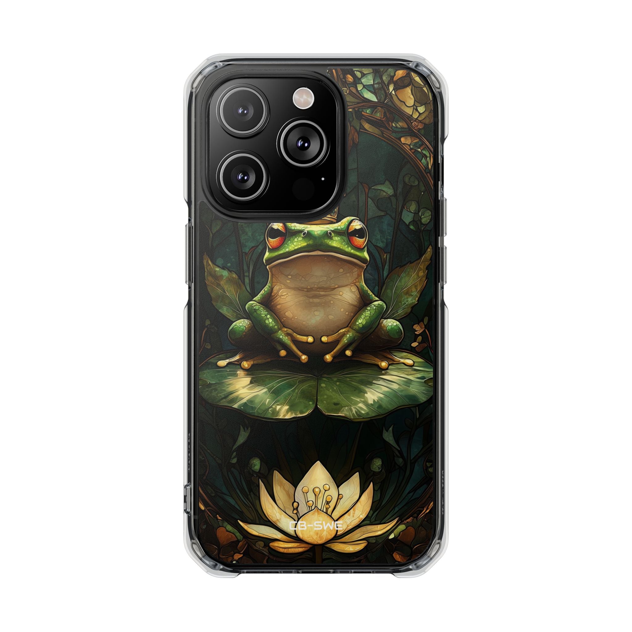 Crowned Frog Rests iPhone Case - Impact