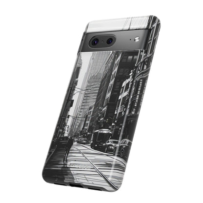 Noir Urban Serenity - Phone Case for Google Pixel