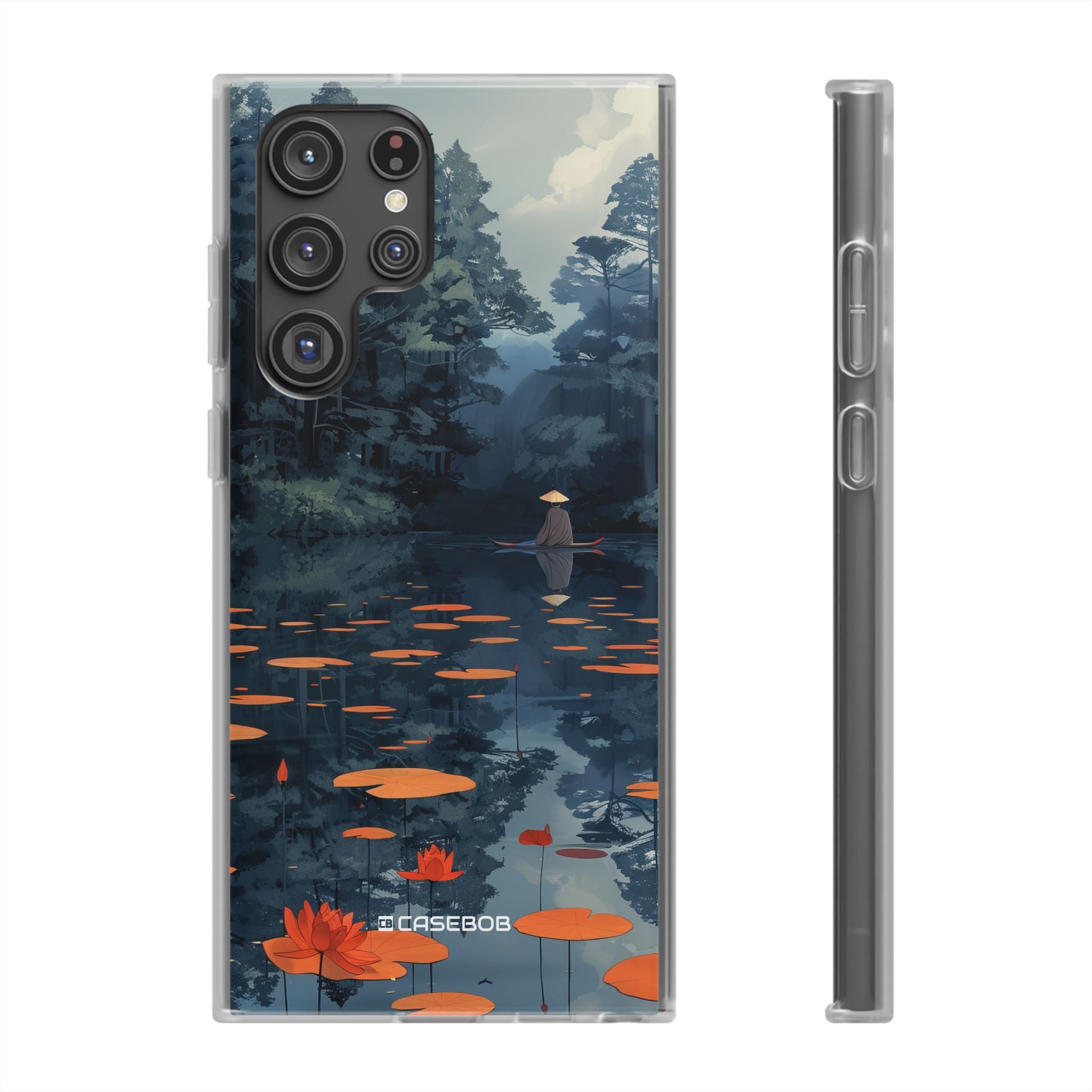 Tranquil Lotus Serenity | Flexible Phone Case for Samsung Galaxy