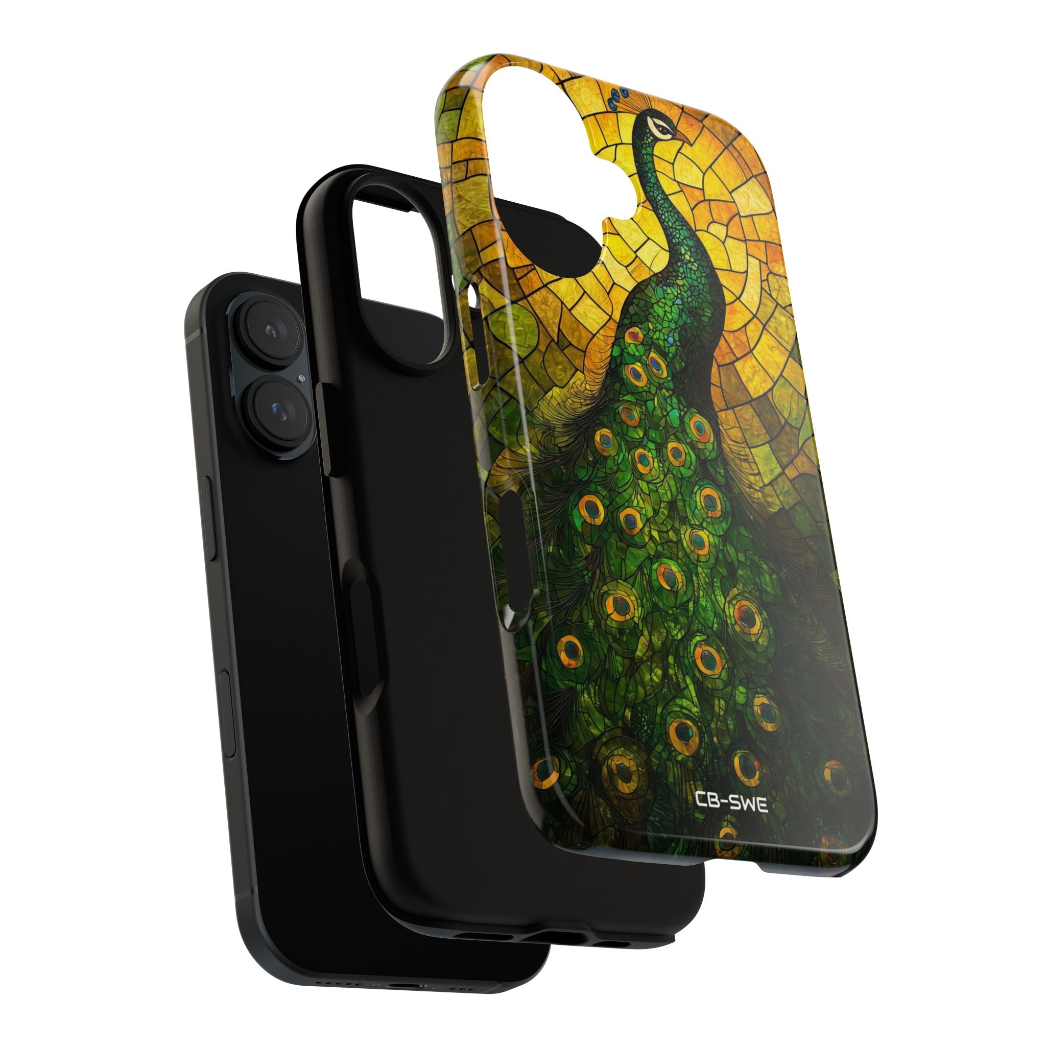 Peacock Spreads Light - iPhone Case