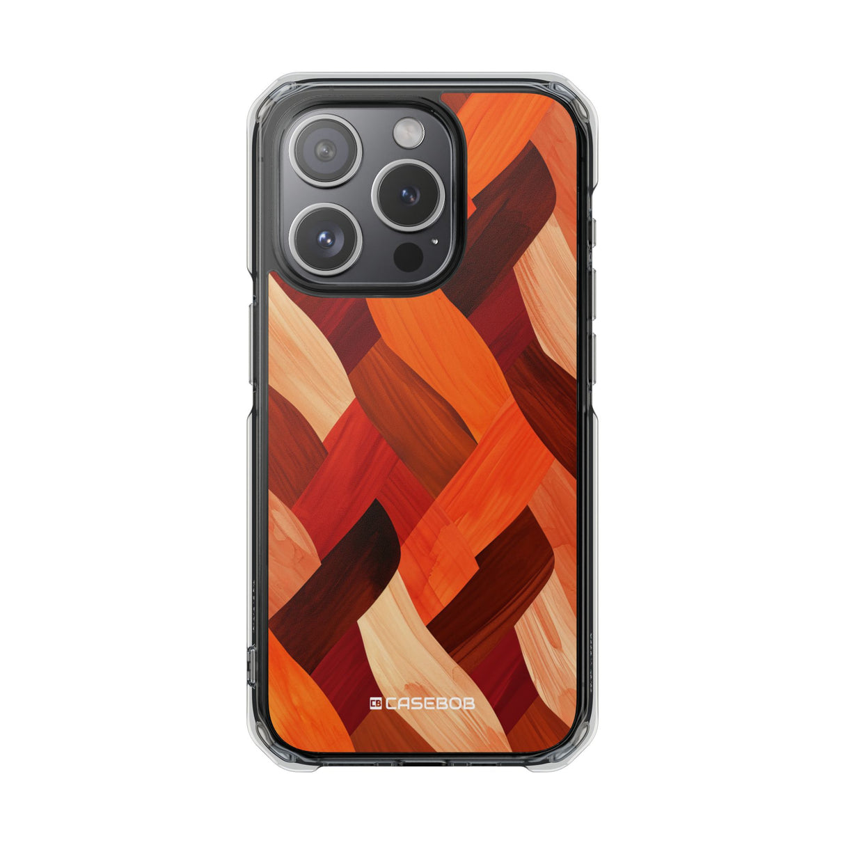 Warm Pantone Pattern | Phone Case for iPhone (Clear Impact Case - Magnetic)