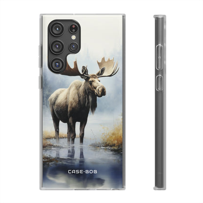 Moose Reflection Samsung S22 Ultra Case - Soft
