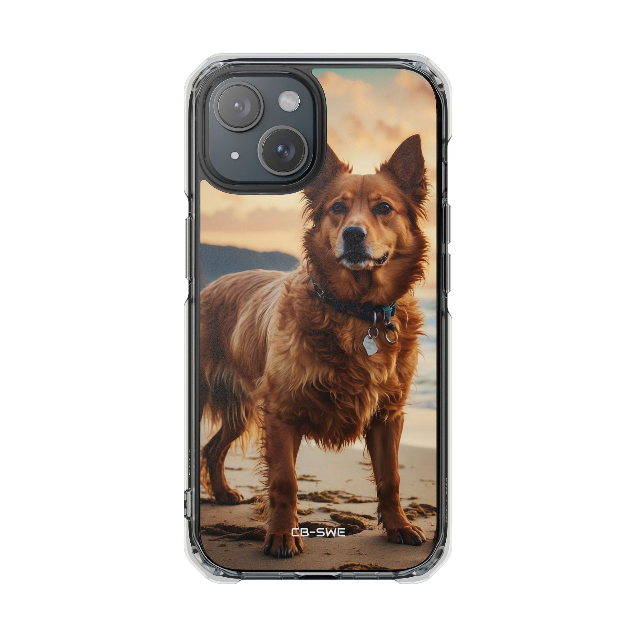 Golden Dog Plays iPhone Case - Impact