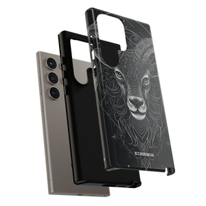 Mystical Ram: Surreal Celestial Design - For Samsung S24