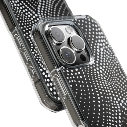Waves of Dots iPhone 16 - Impact Clear+
