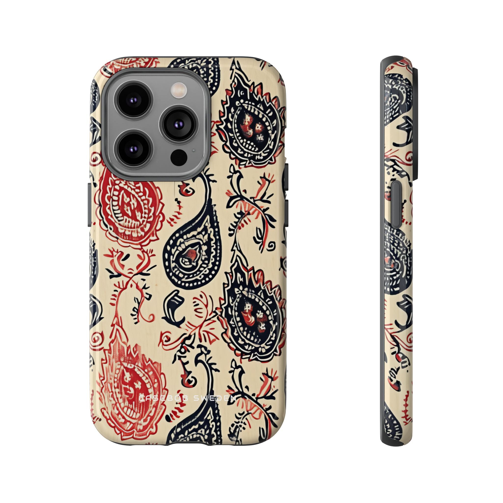 Vintage Paisley Elegance iPhone 14 - Tough Phone Case