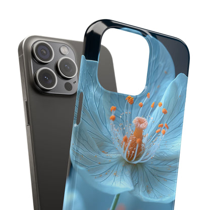 Luminous Flower Essence iPhone 15 - Slim Phone Case