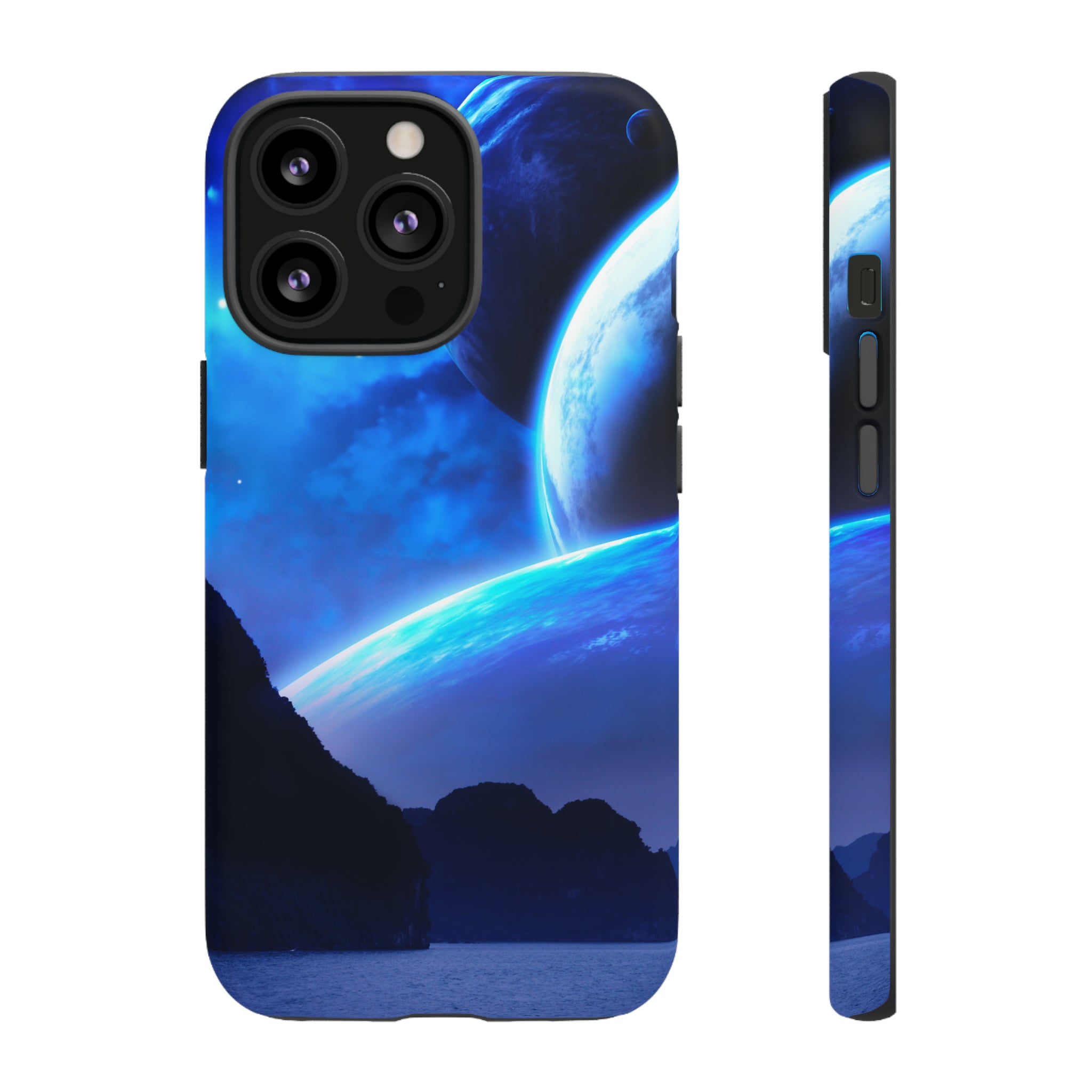 Fantasy Planet Nebula - Protective Phone Case