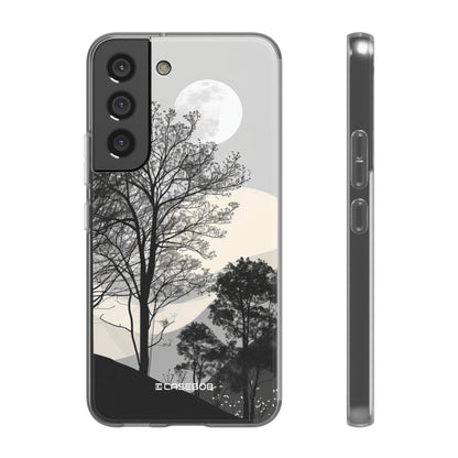 Moonlit Elegance | Flexible Phone Case for Samsung Galaxy