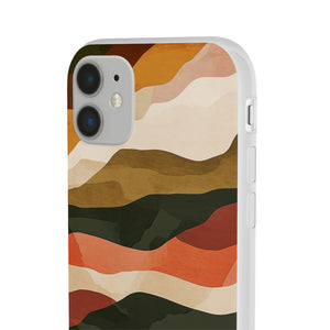 Earth Tone Pattern | Phone Case for iPhone (Flexible Case)