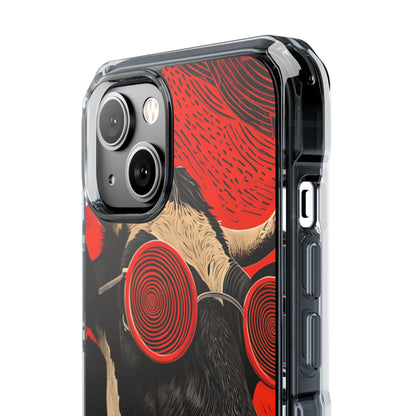 Hypnotic Cow iPhone 14 Case - Impact
