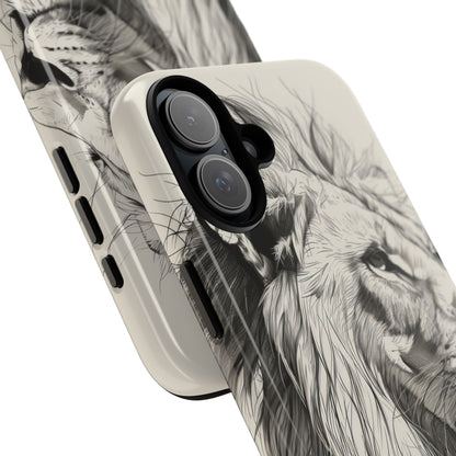 Lion Mane Flow iPhone 16 Plus Case - Tough