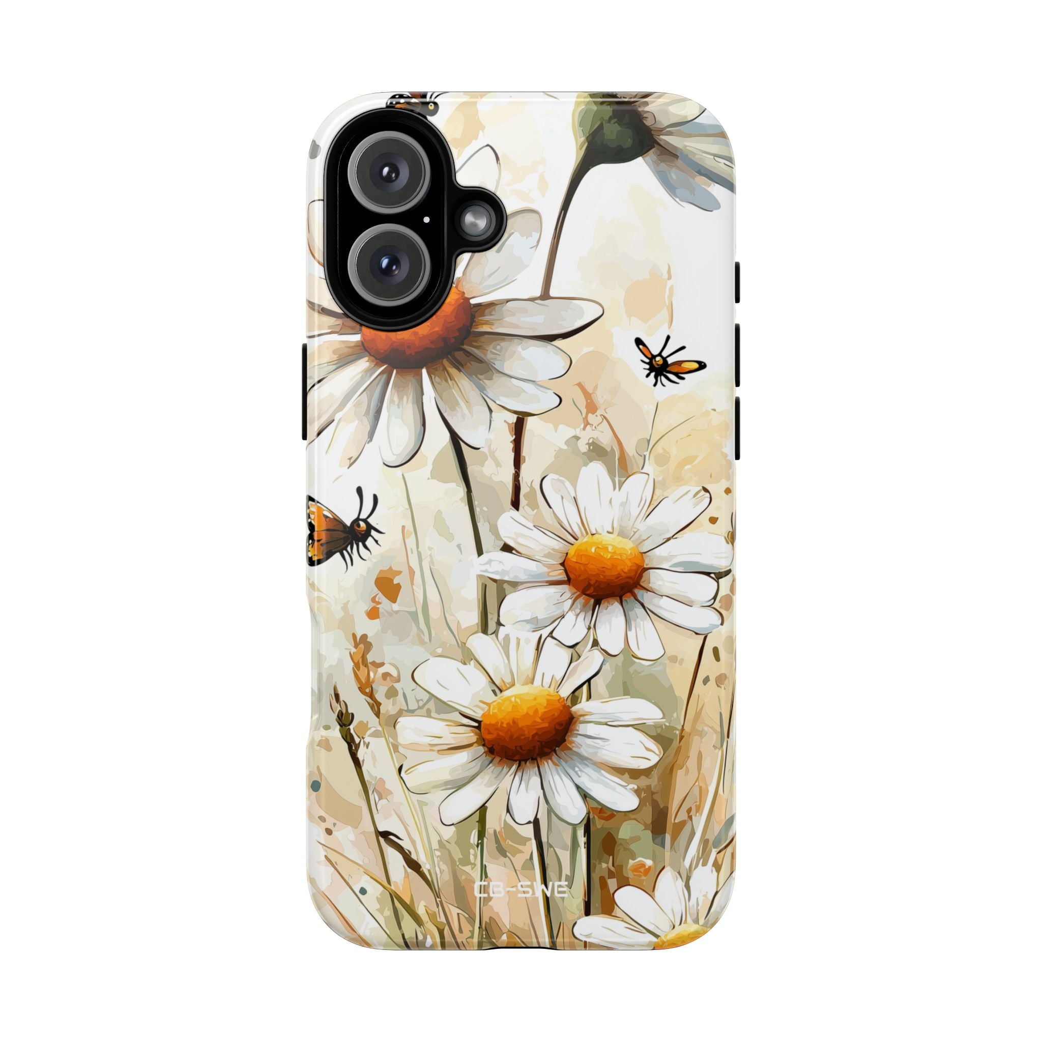 Daisies Dance Light - iPhone Case