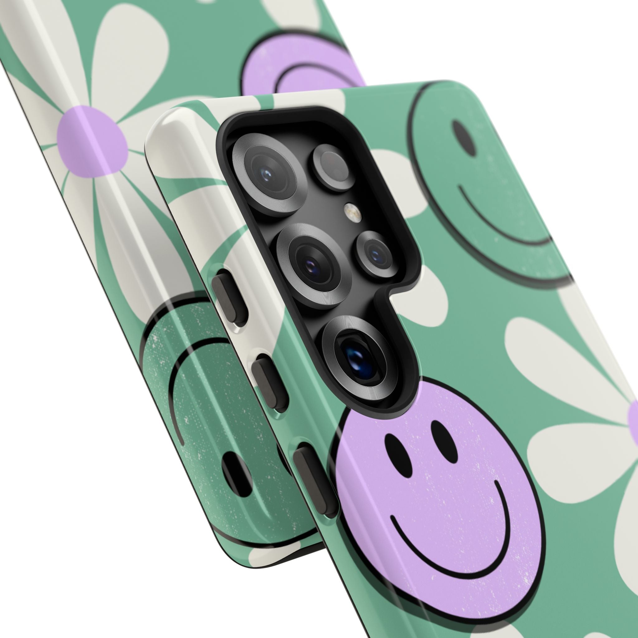 Playful Retro Blooms - Samsung Case