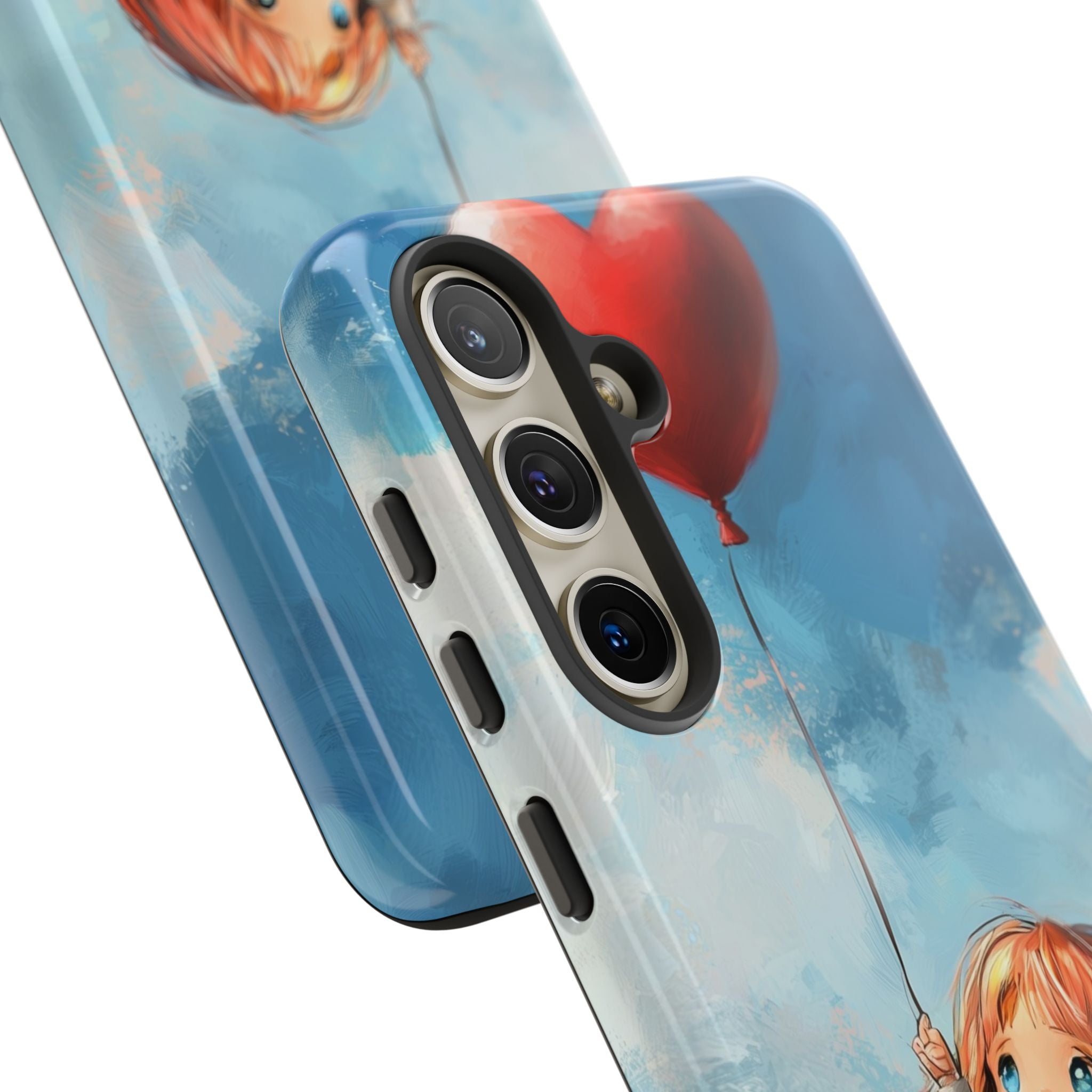 Joyful Girl Reaches - Samsung Case