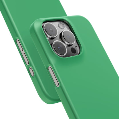 Medium Sea Green iPhone 16 - Slim Phone Case