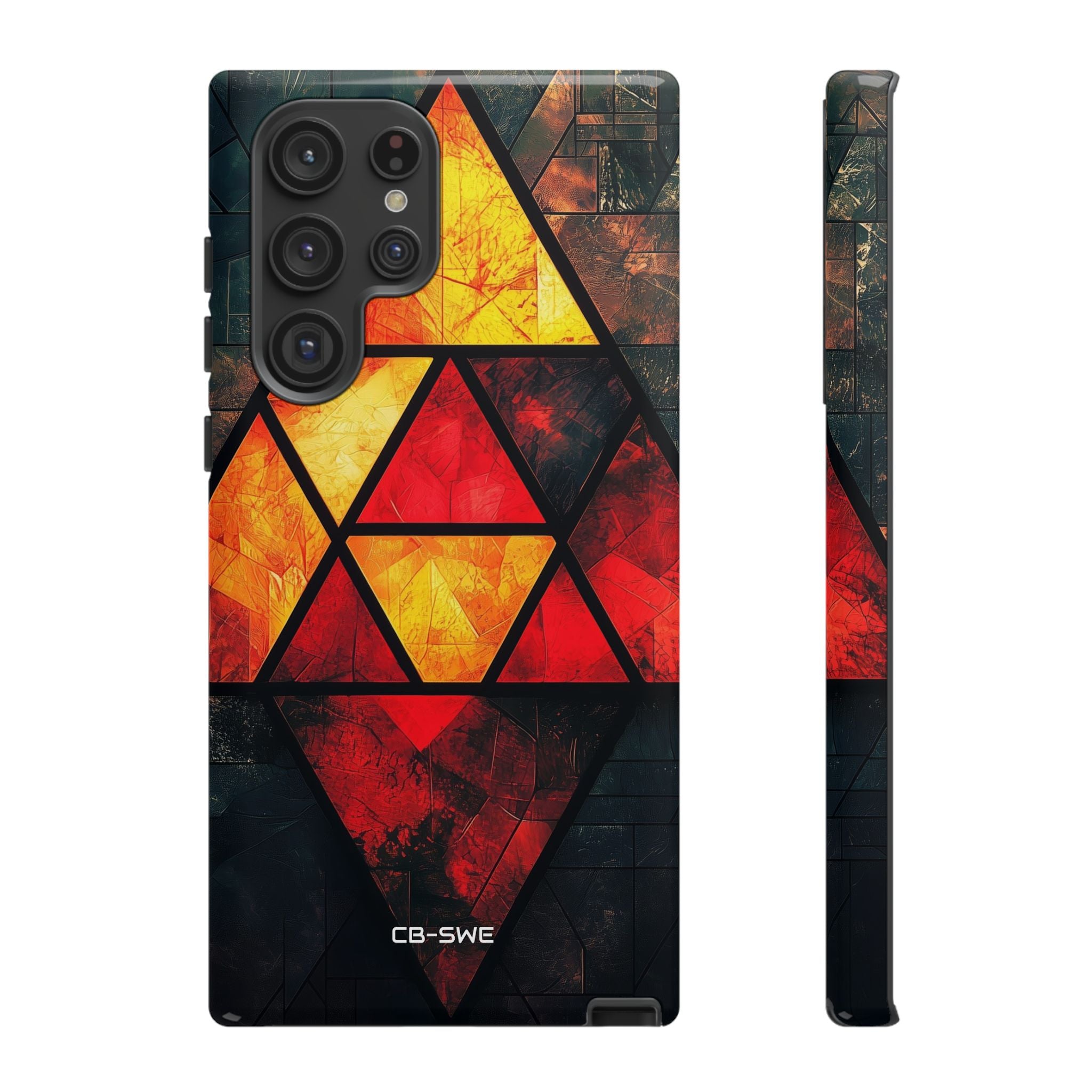 Triangles Illuminate Warmth - Samsung Case