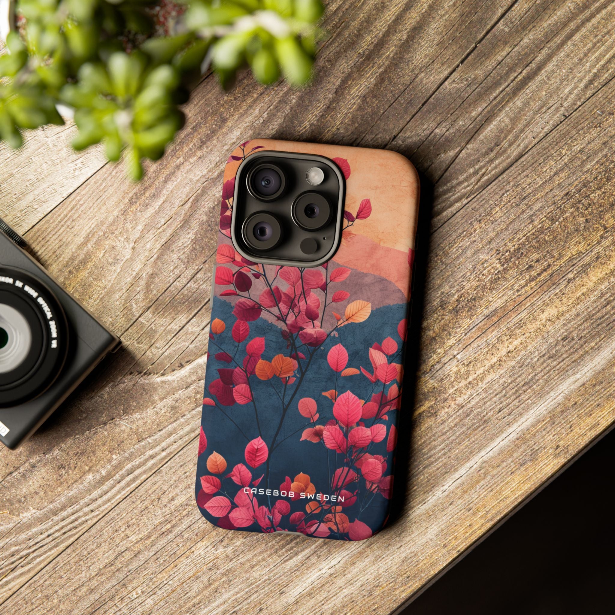 Vibrant Floral Harmony iPhone 15 - Tough Phone Case