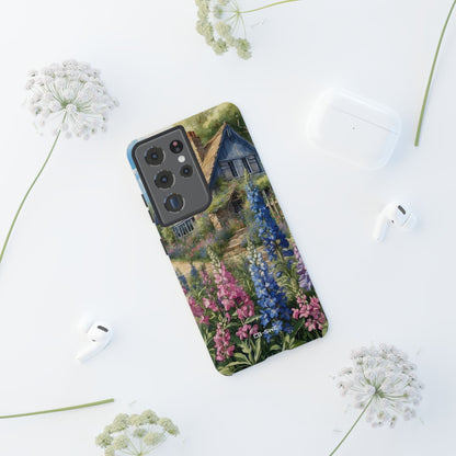 Cottage Surrounded Blossoms - Samsung Case