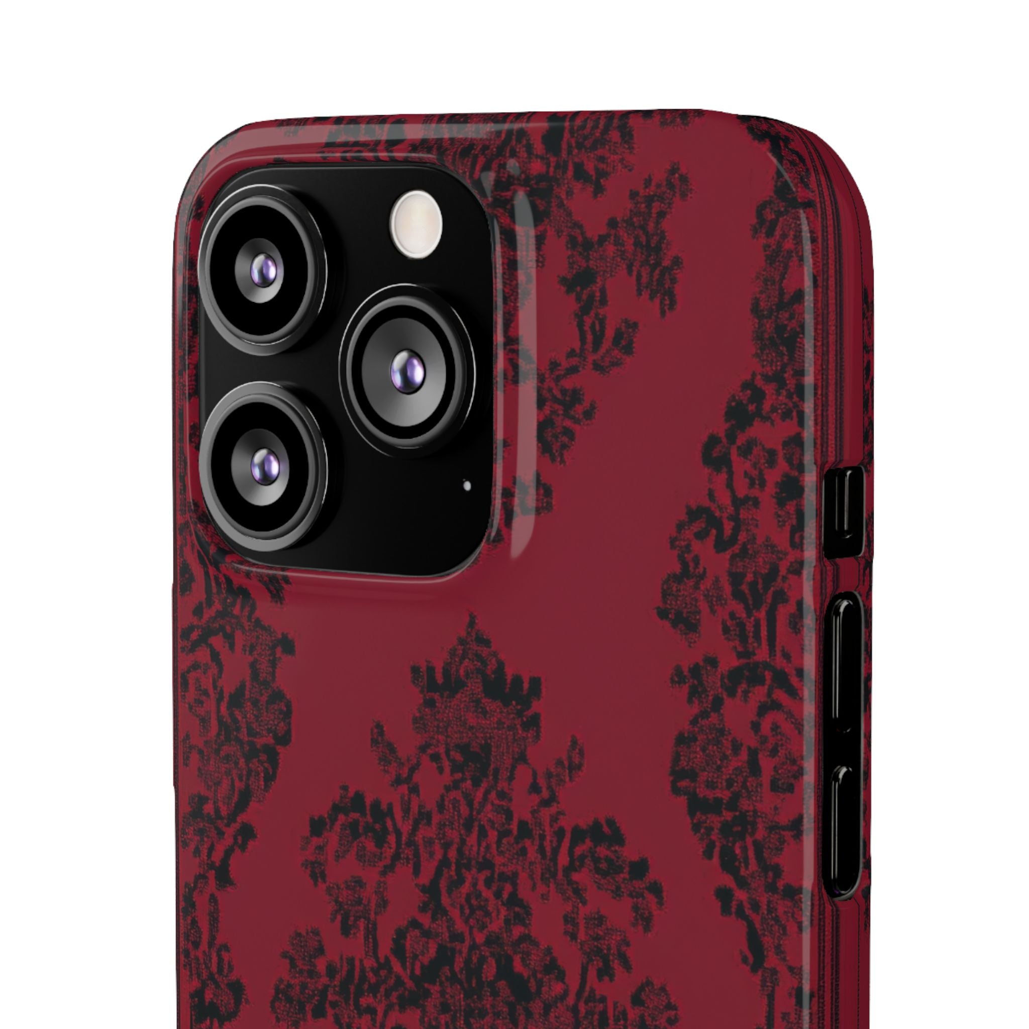 Gothic Crimson Elegance iPhone 13 - Slim Phone Case