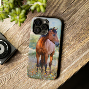 Chestnut Thoroughbred - Protective Phone Case