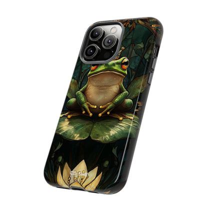 Crowned Frog Rests - iPhone Case