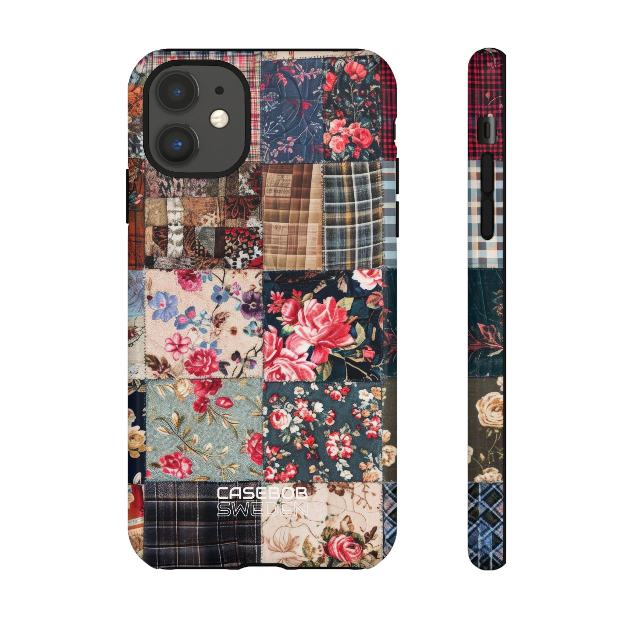 Patchwork Floral Quilt iPhone 11 - Tough