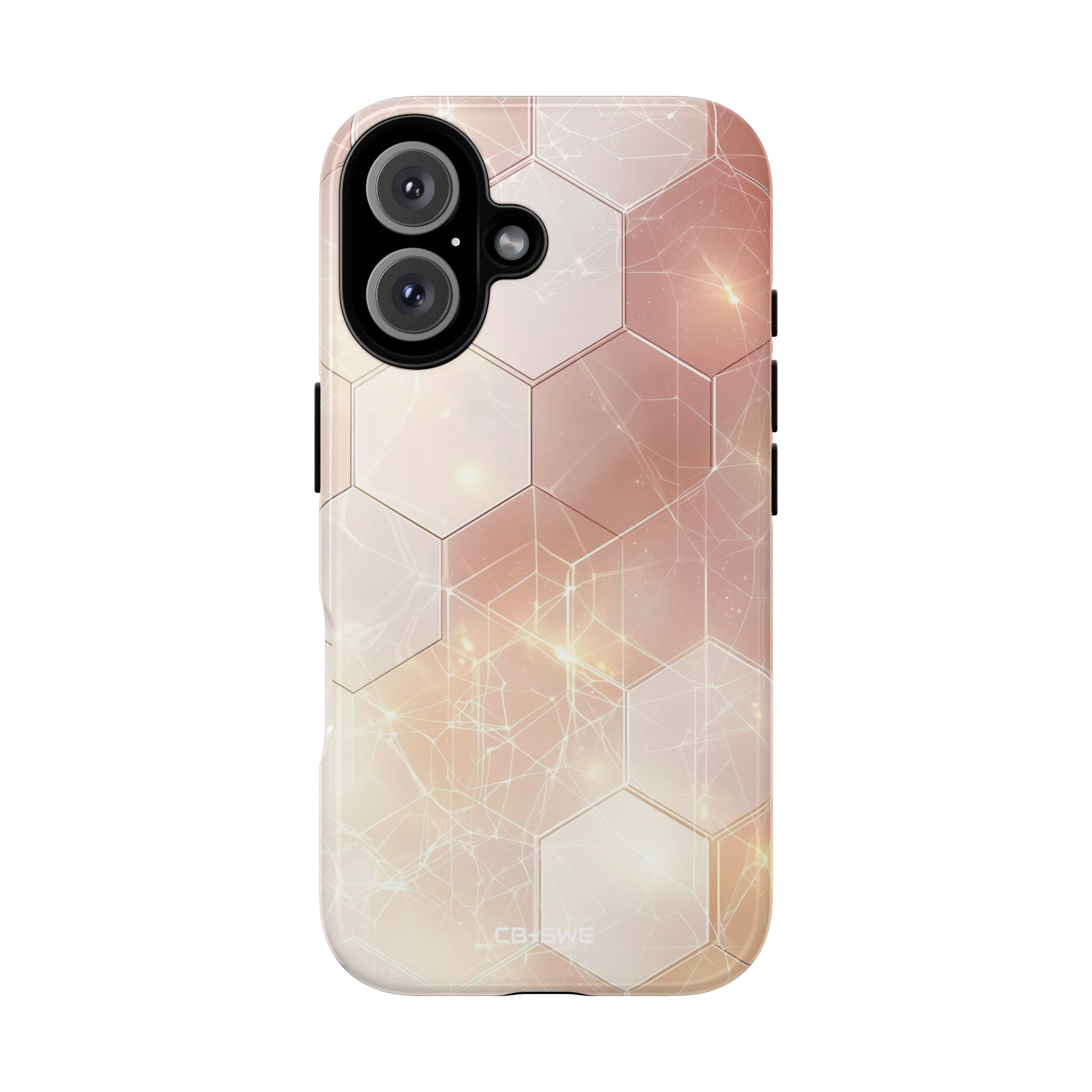 Hexagons Reflect Light - iPhone Case