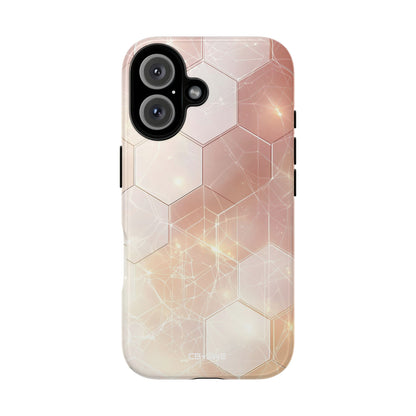 Hexagons Reflect Light - iPhone Case