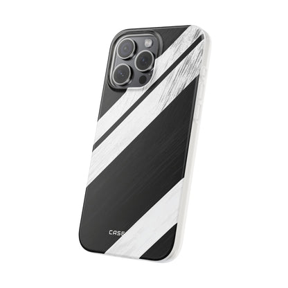 Distressed Stripe Motion iPhone 15 Pro Max Case - Soft