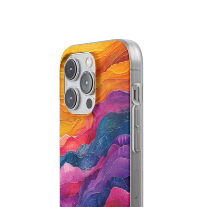 Vibrant Flow iPhone 14 Pro Case - Soft