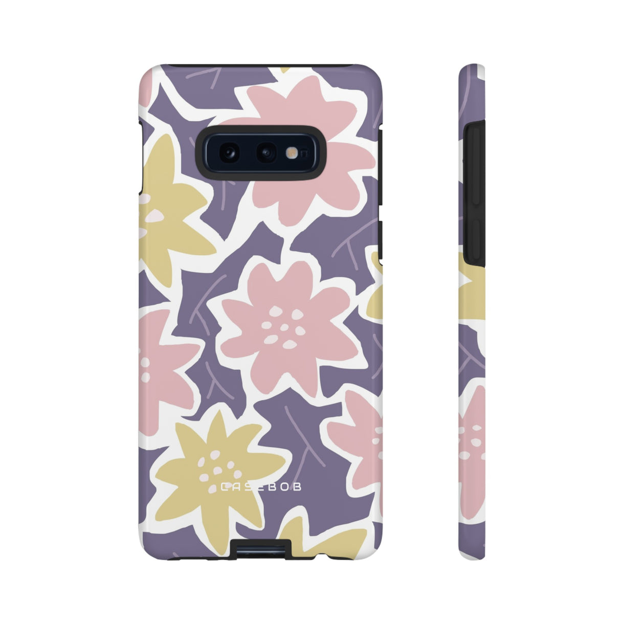 Purple Happy Flower - Protective Phone Case