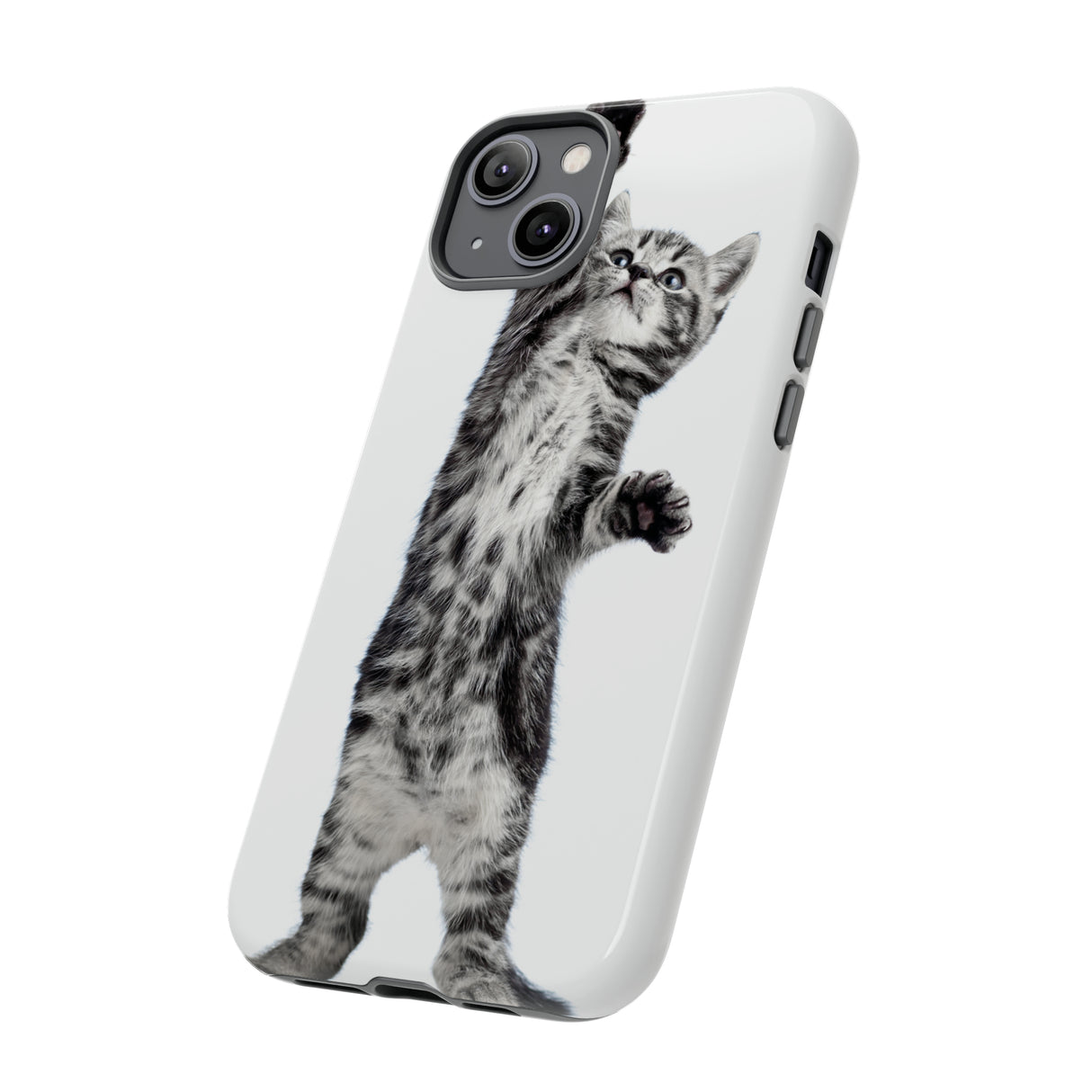 Playful Kitten - Protective Phone Case