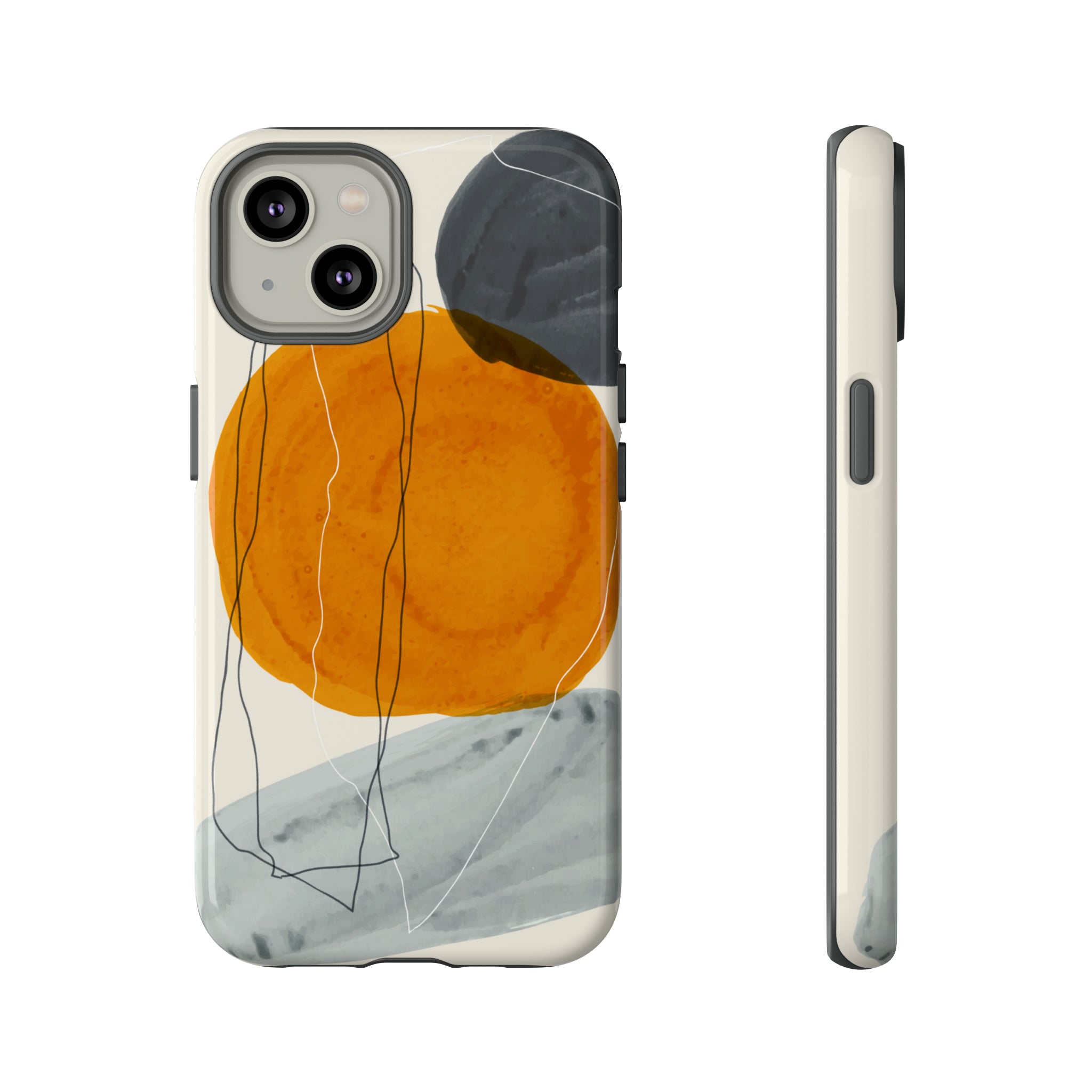 Minimalist line art - Protective Phone Case