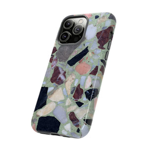 Terrazzo in Green - Protective Phone Case