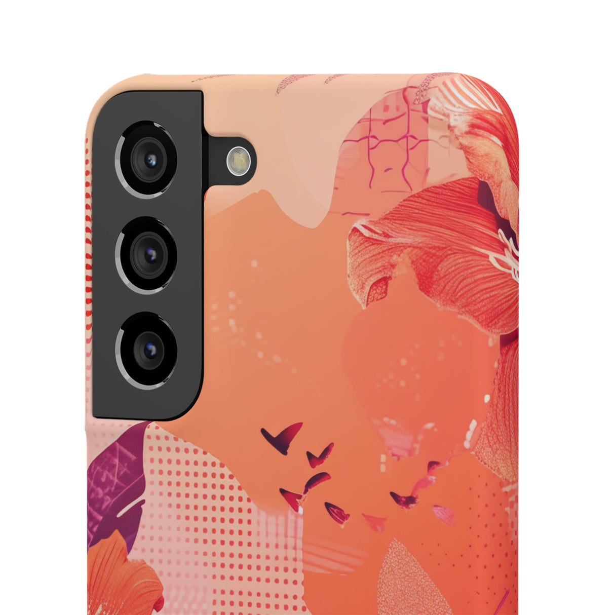 Living Coral Design | Handyhülle für Samsung (Slim Case)