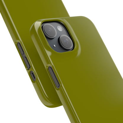 Olive iPhone 15 - Slim Phone Case