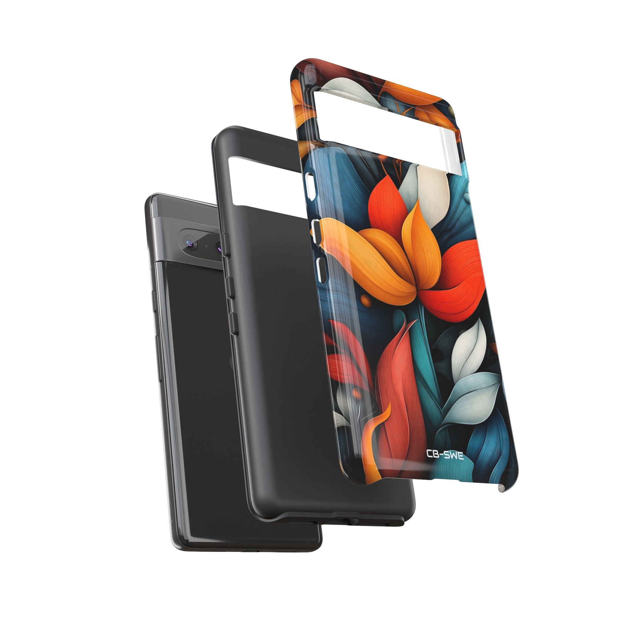 Vibrant Floral Harmony - Google Pixel Case