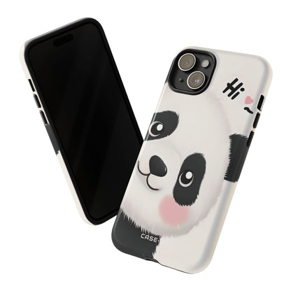 Panda Glow iPhone 15 Plus Case - Tough
