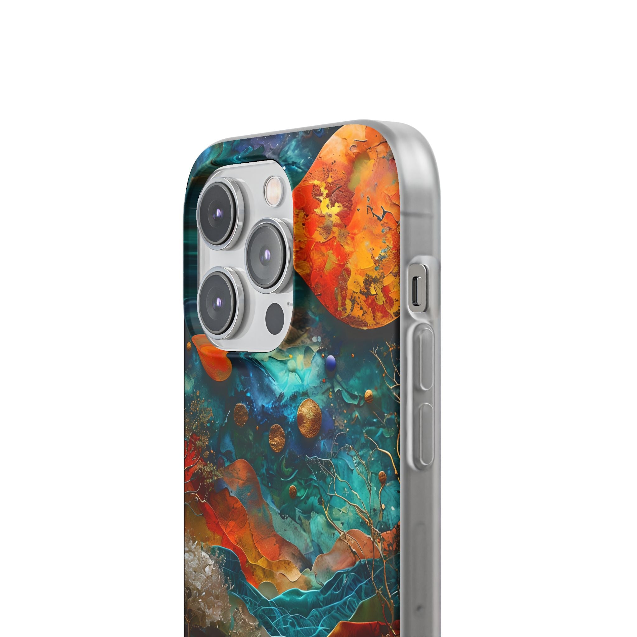 Celestial Ember iPhone 14 Pro Case - Soft