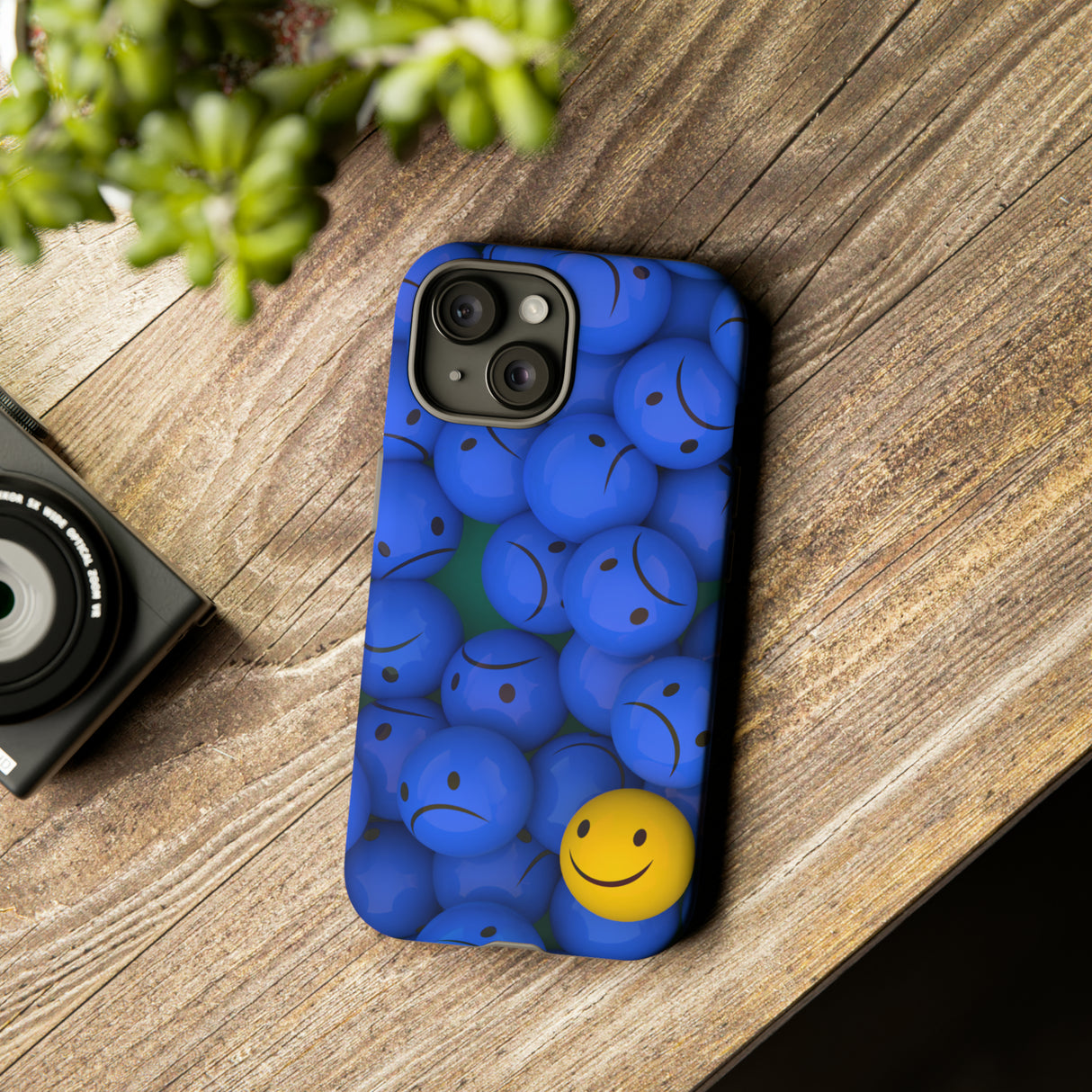 One Smiling Face - Protective Phone Case