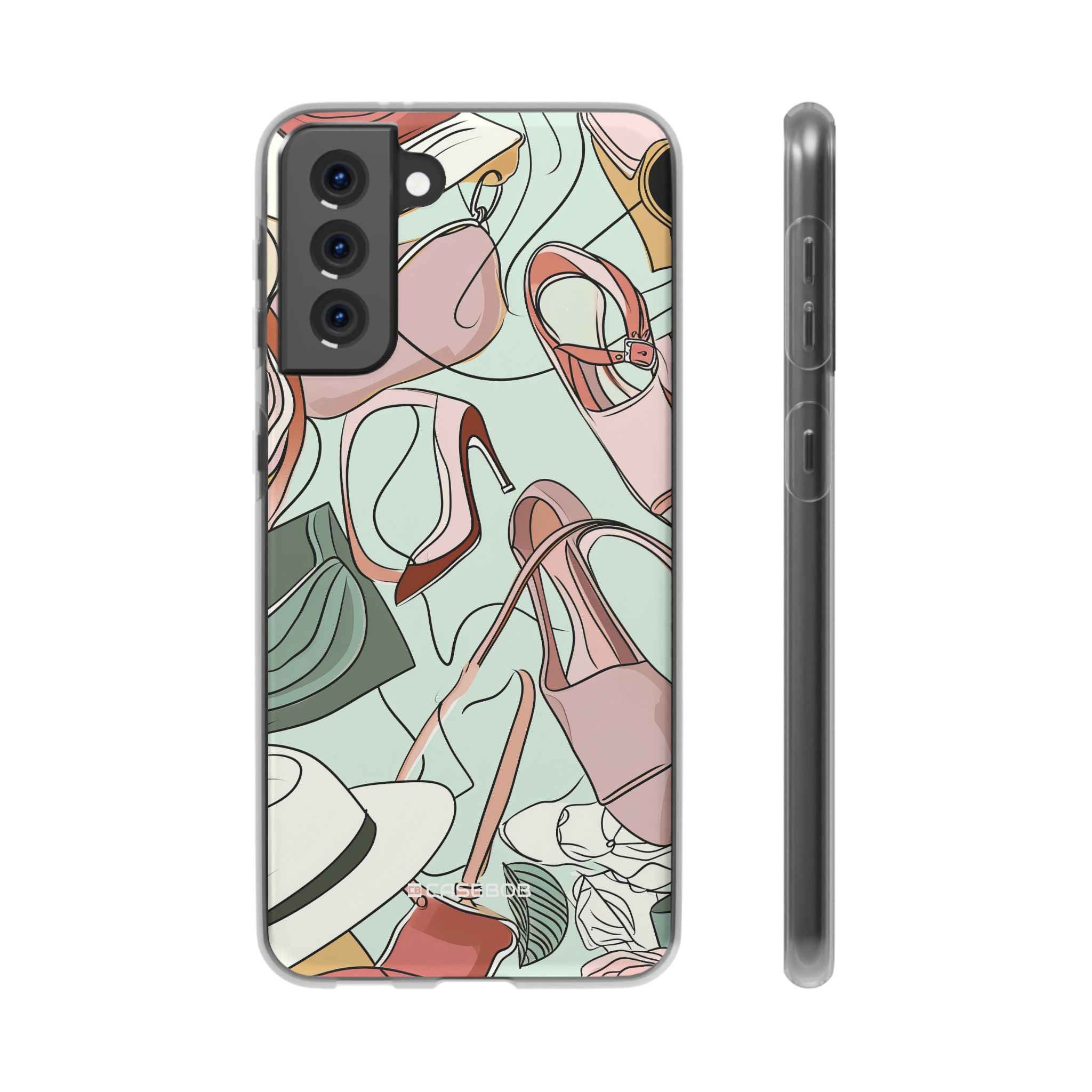 Pastel Elegance | Flexible Phone Case for Samsung Galaxy