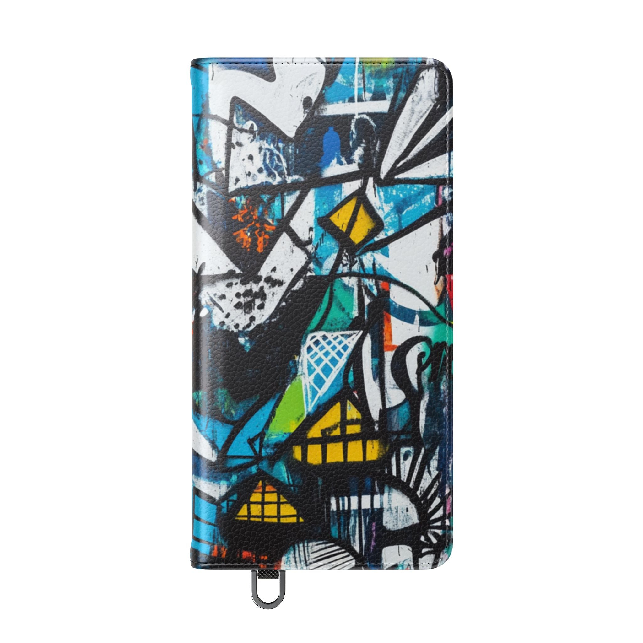Bold Shapes Blue - Samsung S25 Ultra Case - Wallet