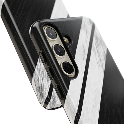 Distressed Stripe Motion Samsung S24 Plus Case - Tough