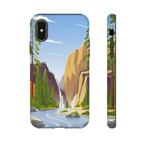 Waterfall at National Park - Protective Phone Case