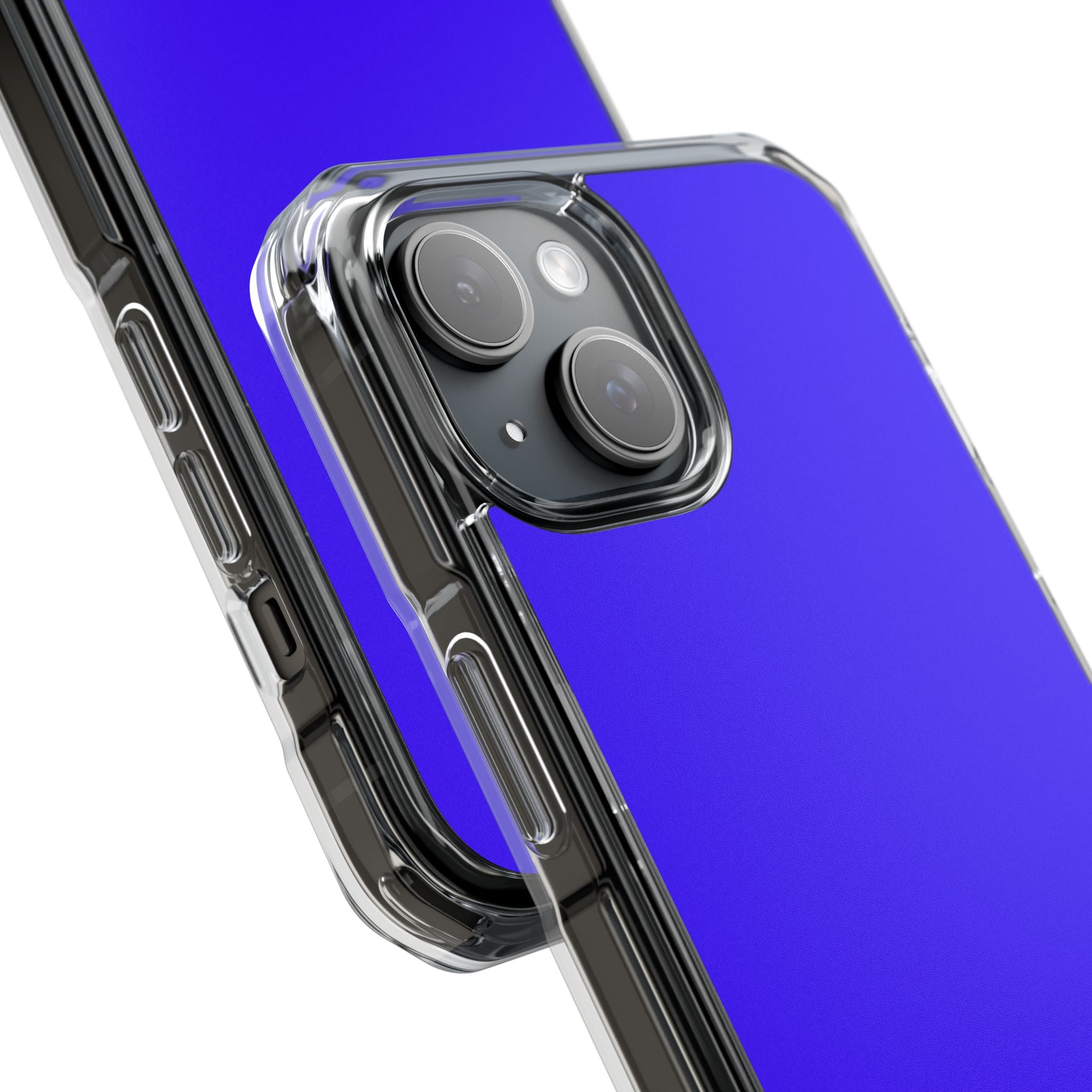 Ultramarine Blue - Clear Impact Case for iPhone