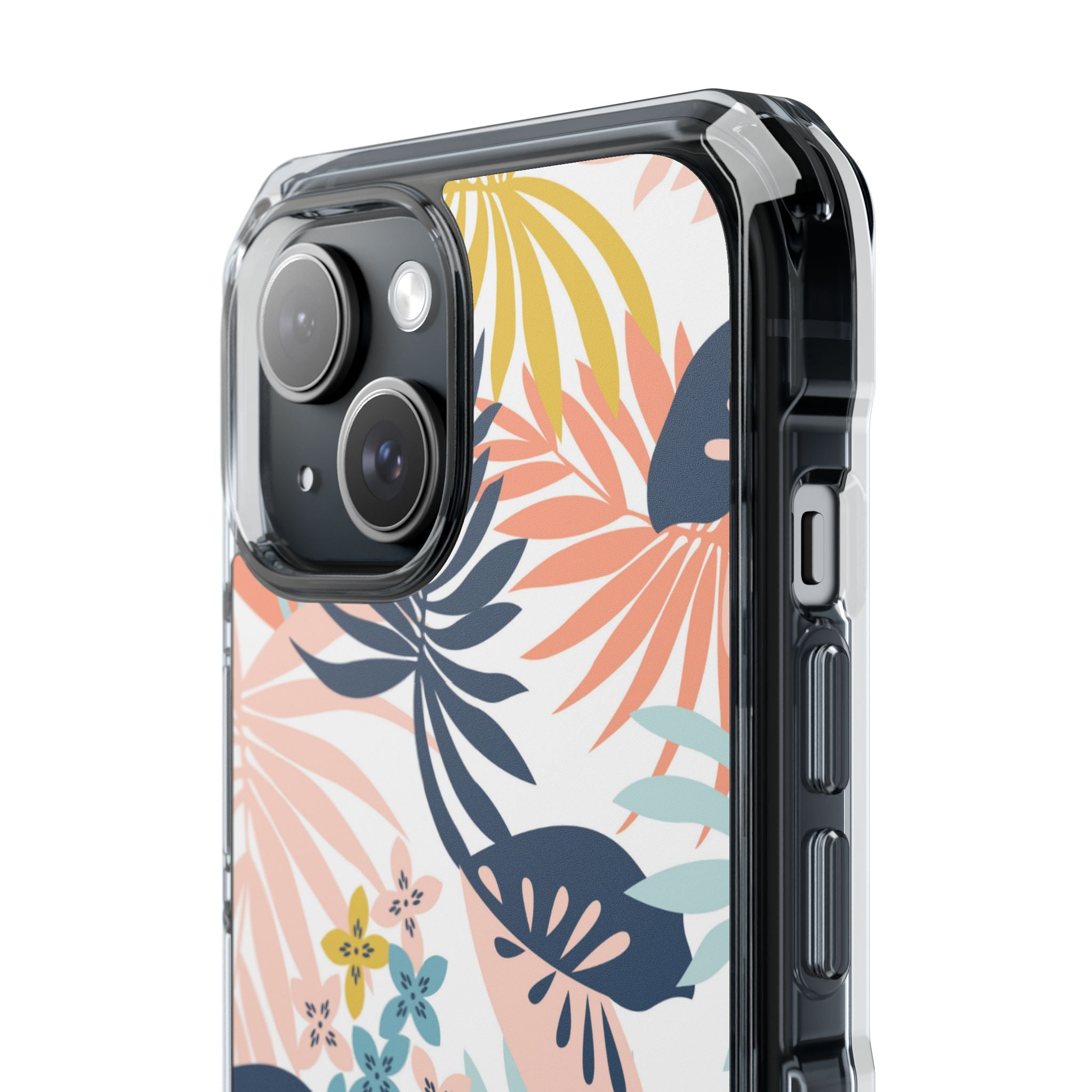 Tropical Foliage Blooms iPhone Case - Impact