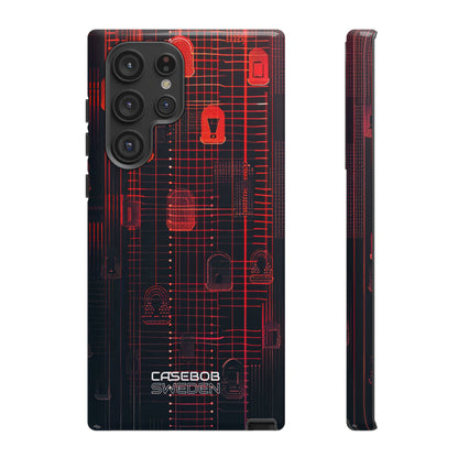 Cyber Locks Grid  Samsung S22 - Tough